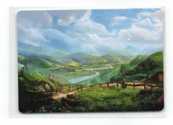 PLAINS 30/81 ART SERIES LORD OF THE RINGS MTG NM - Image 1