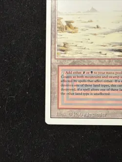 MTG - Badlands Revised Edition Regular - Damage - Image 5