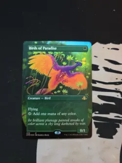 Birds of Paradise (Borderless) Dominaria Remastered Foil - Image 1