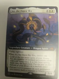 AO, the Dawn Sky (Extended Art) Kamigawa: Neon Dynasty Regular - Image 1