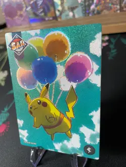 ??NON TCG Chinese Pokemon Elf Eif Origin Collection 3.0 SAR Flying Pikachu?? - Image 3