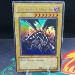 FOIL SHIFT Red-Eyes B. Dragon LOB-070 Ultra Rare Moderately Played Yugioh 2002 - Image 1