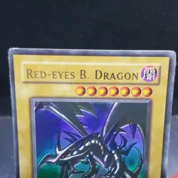 FOIL SHIFT Red-Eyes B. Dragon LOB-070 Ultra Rare Moderately Played Yugioh 2002 - Image 2