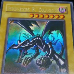 FOIL SHIFT Red-Eyes B. Dragon LOB-070 Ultra Rare Moderately Played Yugioh 2002 - Image 5