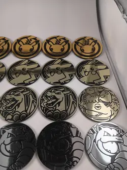 Lot of 33 Official Pokemon Jumbo Coins - Image 3