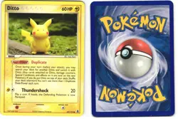Ditto (Pikachu) Common Pokemon TCG Delta Species 63/113 MP - Image 3