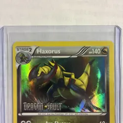 Haxorus 16/20 Dragon Vault Stamped Holo LP/MP Pokemon TCG - Image 3