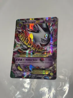Pokemon TCG Mega M Gengar EX XY166 Black Star Promo Ultra Rare - Image 3