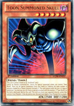 Toon Summoned Skull - LCJW-EN237 - Rare - 1st Edition Yugioh - Image 1