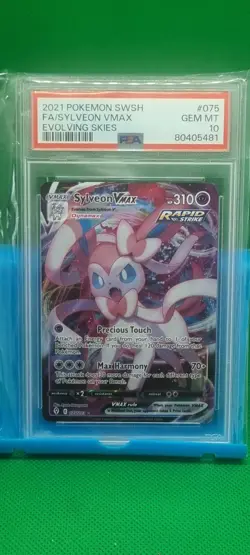 PSA 10 - Sylveon ex 069/187 Terastal SV8a Festival - Japanese Pokemon Gem Mint - Image 1