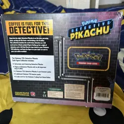 Pokemon Detective Pikachu Cafe Figure W/Promo Sealed Box - Image 2