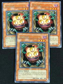 YUGIOH SANGAN DB2-EN042 RARE X3(LP) - Image 1