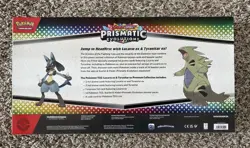 Pokemon Lucario Ex Tyranitar Ex Premium Collection Prismatic Evol’n SEALED NEW!! - Image 2