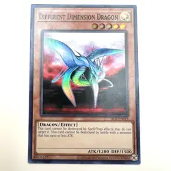 Different Dimension Dragon DCR-EN015 25th Anniversary Super Rare Yu-Gi-Oh! Card - Image 1