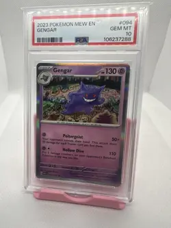 2023 POKEMON MEW EN-151 #094 GENGAR PSA 10 - Image 3