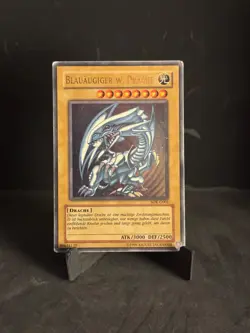 YUGIOH! Blauaugiger W. Drache SDK G001/ Ultra Rare/ Good/ Deutsch - Image 1
