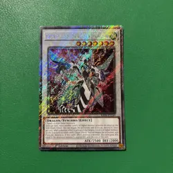 Clear Wing Synchro Dragon Yugioh RA04-EN249 Platinum Secret Rare PSR NM - Image 2