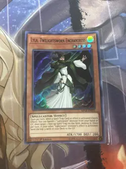 Yu-Gi-Oh! Lyla, Twilightsworn Enchantress 1st Ed. MP18-EN051 Super Rare NM/LP - Image 1