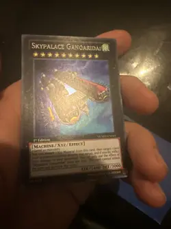 Yu-Gi-Oh! TCG Skypalace Gangaridai Number Hunters NUMH-EN045 1st Edition Secret - Image 2