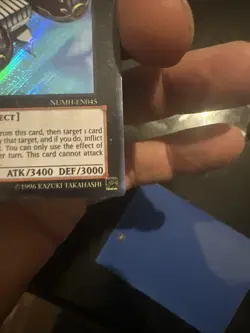 Yu-Gi-Oh! TCG Skypalace Gangaridai Number Hunters NUMH-EN045 1st Edition Secret - Image 5