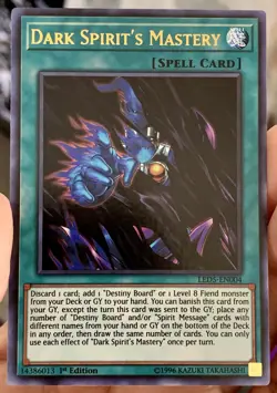Yugioh Dark Spirits Mastery LED5-EN004 Ultra Rare 1st Ed NM w/Tracking - Image 2