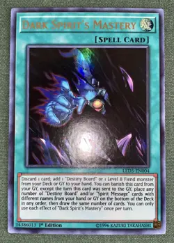 Yugioh Dark Spirits Mastery LED5-EN004 Ultra Rare 1st Ed NM w/Tracking - Image 3