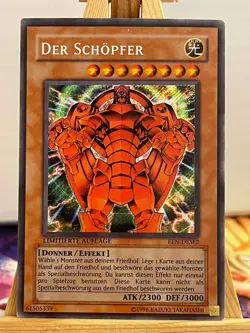 Der Schopfer EEN-DESE2 Secret Rare Deutsch VG YUGIOH - Image 1