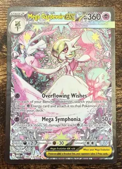 Pokemon TCG Mega Evolutions Mega Gardevoir Ex SIR Alt Art Card 178/132 NM/Mint - Image 1