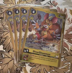 Digimon Card Game Playset ShoeShoemon P-165 LM-06 Billion Bullet Limited Promo - Image 1