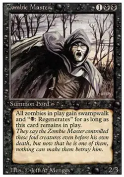 Zombie Master - Medium Play MTG Revised - Image 1