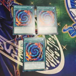 Yugioh! Polymerization x3 LDK2-ENK22 Playset NEW Unlimited NM/M - Image 1