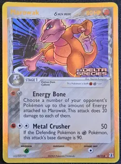 Marowak (Delta Species) - 10/113 - Pokemon Delta Species Holo Card LP - Image 1