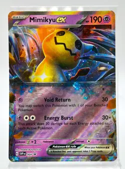 SVP 004 Mimikyu EX Pokemon Card 2023 Black Star Promo - Image 1
