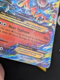 Pokemon Mega M Charizard EX Holo Ultra Rare Card 12/83 XY Generations HP - Image 2