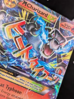 Pokemon Mega M Charizard EX Holo Ultra Rare Card 12/83 XY Generations HP - Image 3