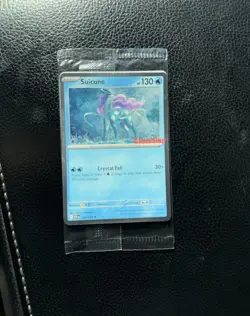 GameStop Stamped Suicune Promo Pokemon Card Release Day Promo - Image 1