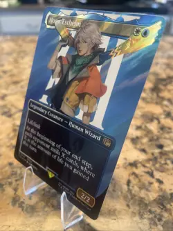 Hope Estheim Borderless Surge Foil Card Magic the Gathering Final Fantasy - Image 3