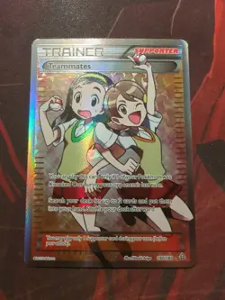 Teammates 160/160 XY Primal Clash 2015 Full Art Trainer Pokemon Card TCG - Image 1