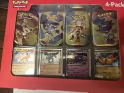 20x Pokemon Scarlet & Violet 151 Sams Club (4 Mini Tins + 4 Promo Cards Bundle) - Image 1