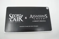 New Sealed Magic MTG Secret Lair Assassin's Creed Da Vinci's Designs Non-Foil - Image 1