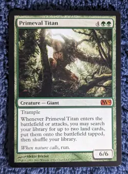 Primeval Titan - Core Set 2012 (M12) - NM - Image 1