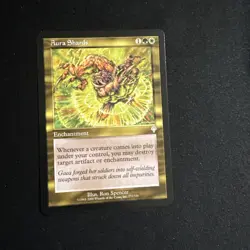 Aura Shards Invasion EX/LP 233/350 MTG Magic the Gathering Enchantment Uncommon - Image 1