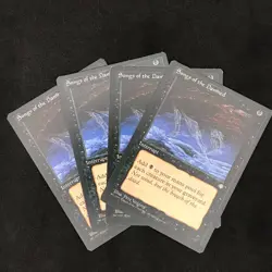 Playset 4x Magic The Gathering Ice Age Songs of the Damned #160 - Image 1