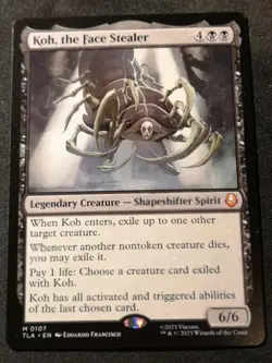 Koh, The Face Stealer - TLA - MTG - EN - NM - 0107 - Image 1