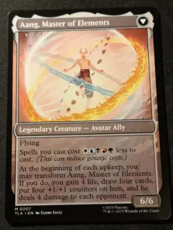 Avatar Aang / Aang, Master Of Elements - TLA - MTG - EN - NM - 0207 - Image 2