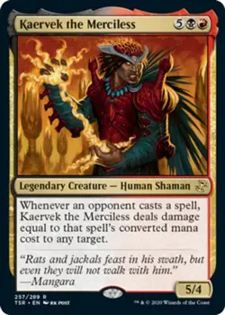 x1 Kaervek the Merciless - Time Spiral Remastered - NM - MTG - Image 1