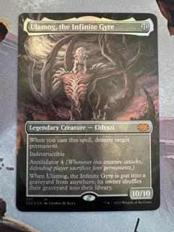 Ulamog, the Infinite Gyre (Borderless FOIL) - Double Masters 2022 (2X2) - NM - Image 1