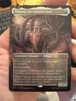 Ulamog, the Infinite Gyre (Borderless FOIL) - Double Masters 2022 (2X2) - NM - Image 3