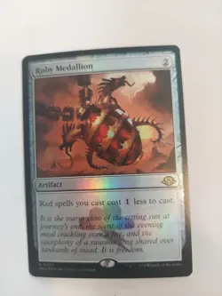 Ruby Medallion Modern Horizons 3 Foil - Image 1
