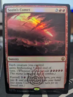 Sozin's Comet FOIL MTG Avatar: The Last Endbender TLA *IN HAND* - Image 1
